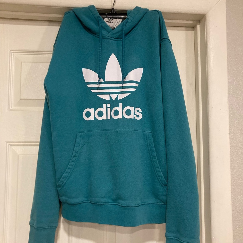 Adidas Turquoise Sweatshirt